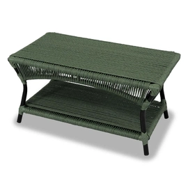 Mesa de Centro em Corda Sintética e Alumínio Epóxi Maresias