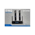 Sistema De Microfone Sem Fio Duplo Leson Ls902 Plus Preto