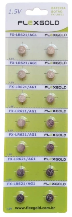 364 = 621 = 620 = 363 = G1 Flex 1,55V cartela c/14un.