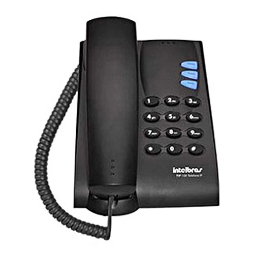 Telefone C/fio Tip100 Grafite Intelbras