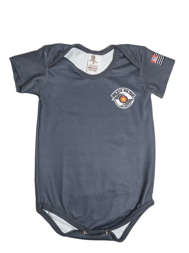 Body Bebê Policia Militar (PMSP)