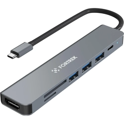 Hub Usb-c 7 Portas Fortrek - Dc75