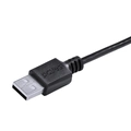 Cabo para Celular Smartphone Usb a 2.0  para Usb Tipo c 1 Metro Preto - Puacp-01