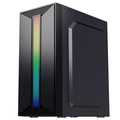 Gabinete Gamer Bluecase Mini Tower RGB Lateral Acrílico 1x Fan Preto - BG-042