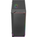 Gabinete Gamer Aerocool Skribble Preto Rgb Lateral Vidro