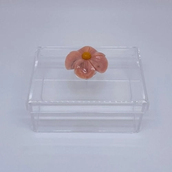 Caixa P tampa removível Flor