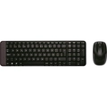 Kit Teclado e Mouse Sem Fio Wireless Logitech Preto MK220