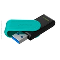 Pen Drive 128GB Kingston DataTraveler Exodia S 128GB USB 3.2 Preto/Turquesa - DTXS/128GB