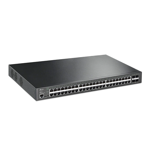 Switch Gerenciavel Jetstream C/ 48 Portas Gigabit 10/100/1000 Poe+ e 4 Slots Sfp+ 10getl-sg3452xp Smb