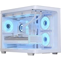 Gabinete Gamer Aerocool Atx P300c Branco Lateral Vidro