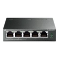 Switch Gigabit Tp-link Easy Smart 10/100/1000 C/ 5 Portas (sendo 4 Poe) - Tl-sg105pe Smb