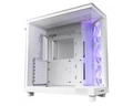Gabinete Gamer Nzxt H6 Flow Branco Rgb Lateral de Vidro Atx/micro-atx/mini-itx - Cc-h61fw-r1