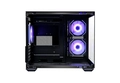 Gabinete Cooler Master Elite 481 Wood Micro-atx Vidro Panoramico 3 Fans Argb Preto    E481-khnn-s00