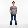 Camiseta Manga Curta Spider Man Masculina - Cinza