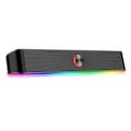 Soundbar Redragon Adiemus 3W RMS RGB USB 150Hz/20KHz Botão Touch Preto - GS560