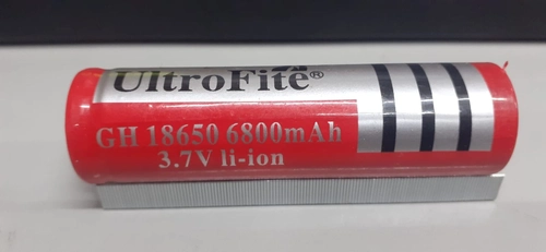 Baterias Recarregável 18650 6800mah 3.7v Lanterna Tática