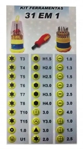 KIT FERRAMENTAS 31 EM 1 X-CELL