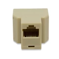 Adaptador RJ45 - 1 Fêmea x 2 Fêmeas