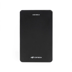 Gaveta para HD Externo 2,5 USB 2.0 CH-210BK C3Tech