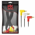 Cabo 3rca P/ 3rca 90° - 1.8m - Gold