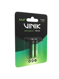 PILHA RECARREGAVEL AAA C/2 - 900MAH 1.2V - VP3AB2R - VINIK