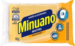 Sabão Em Barra Com Glicerina Minuano 160g