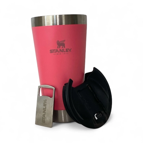 Copo térmico Stanley com tampa + abridor 473ml