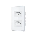 Tomada Dupla 10a Inteligente Wi-fi Ets 1002 Branco 4850064