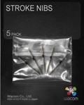 Pontas para Canetas Wacom, Stroke Nibs, 5 unidades - ACK20002