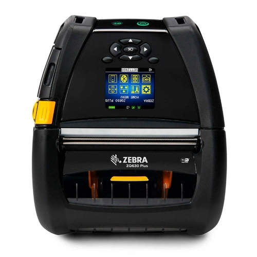 Impressora De Etiquetas Zebra Zq630 4" 203 Dpi Bluetooth Wi-fi Portátil - Zq63-auwal04-00