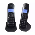 Telefone Sem Fio Motorola Com Id de Chamada e Ramal - Moto700 - Mrd2 Preto