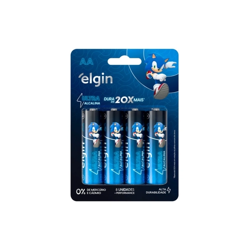 Pilha Ultra Alcalina Aa Blister C/8 - 82436
