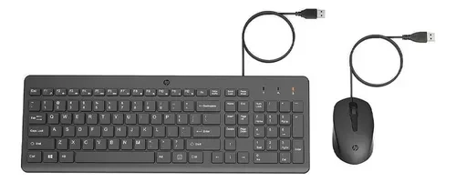 KIT TECLADO/MOUSE USB - 160 PT - HP
