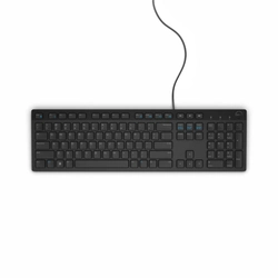 Teclado Dell Multimídia Com Fio Preto - 580-adin-kb216