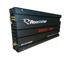 Modulo Amplificador Roadstar Power One Rs-4510amp 2400watts - Cor Preto