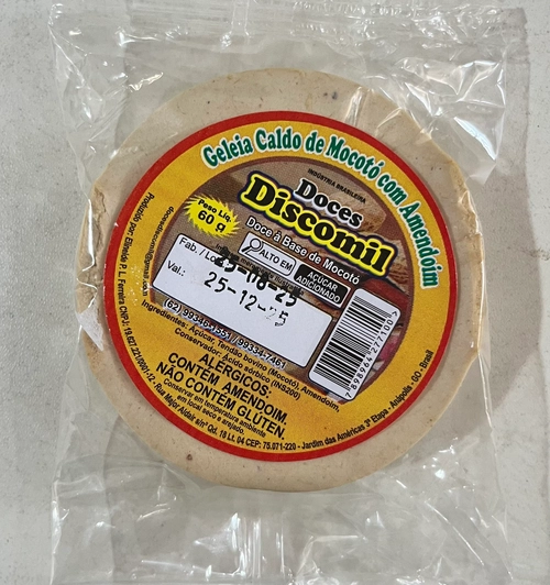 Geleia Caldo De Mocotó Com Amendoim 60g