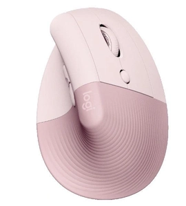 Mouse Logitech Lift Rose Sem Fio Ergonômico - 910-006472