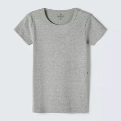 Camiseta Manga Curta Mescla Hering - Feminina