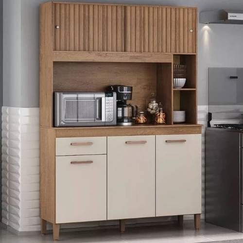 ARMÁRIO DE COZINHA KIT CEARA 4P 1G