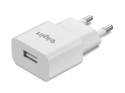 Carregador de Tomada Com 1 Saída Usb 5v 1a, Bivolt