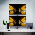 SUPORTE PARA 2 MONITORES FIXO 14'' 32'' AQUARIO - SIM-1500