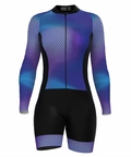 Macaquinho de Ciclismo Feminino Chuva de Prata