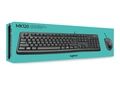 Kit Teclado e Mouse Logitech MK120, Design Confortável, Durável e Resistente à Respingos, Layout ABNT2 - 920-004429