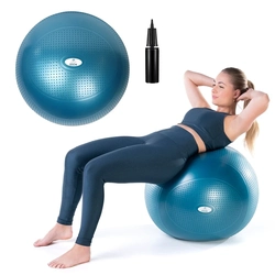 Bola Pilates Suiça Yoga 65cm Ginástica Abdominal e Muscular Essencefit