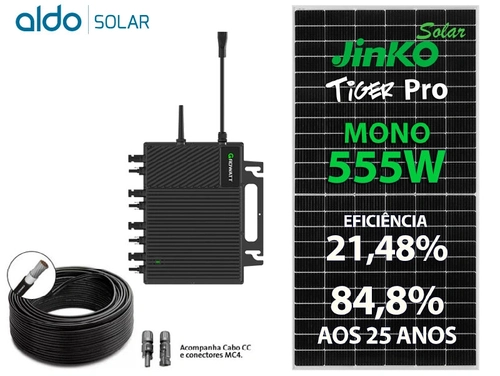Gf 8,88kwp Jinko Tiger Pro Mono 555w Neo 2kw 4mppt Mono 220v