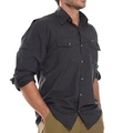 Camisa Safari UV50+ - Chumbo (Hard Adventure)