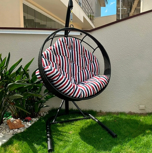 Balanço  em Fibra Sintética Alumínio e Pintura Epóxi  (com base) Maragogi