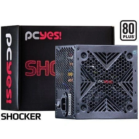 Fonte 500W Pcyes Shocker 80 Plus White - 24417