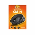 Mouse Optico Usb Sem Fio Recarregável Chinamate CM14 Preto - 14726