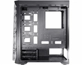 Gabinete Gamer K-mex Trooper Lateral Em Acrílico Com 3 Coolers LED RGB - Cga1b1rh001cbox